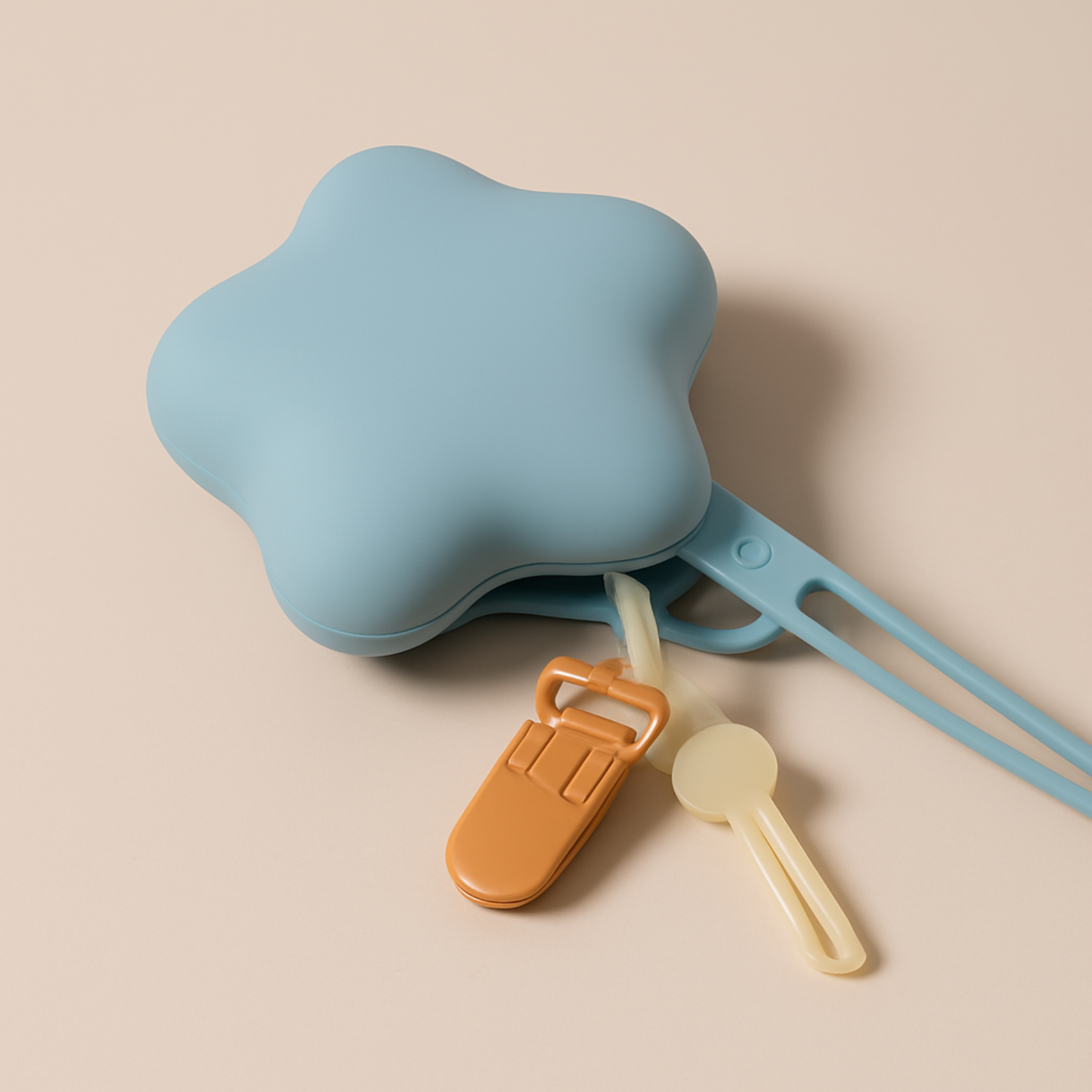 Plushaby Pacifier clip